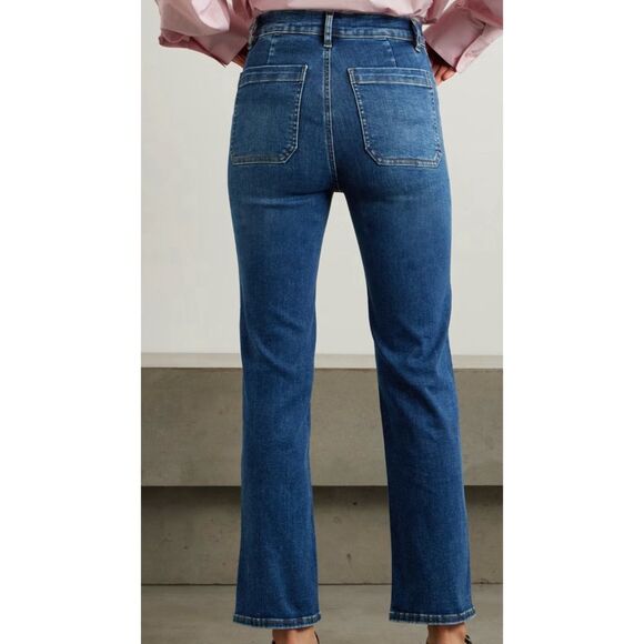 Frame Le High Straight Utility Jeans - Picture 3 of 7